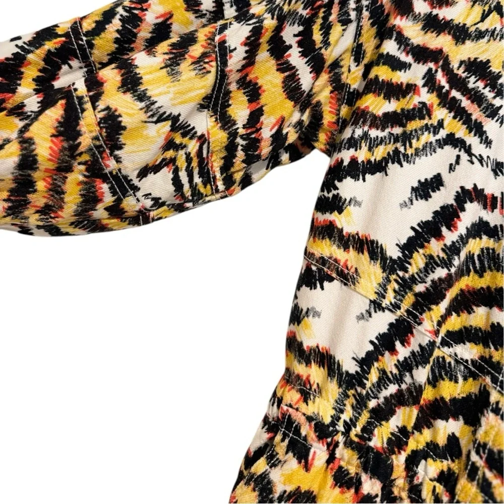 Rachel Comey x Target 🐅 Tiger Stripe Black and Orange Jumpsuit - Picture 6 of 13